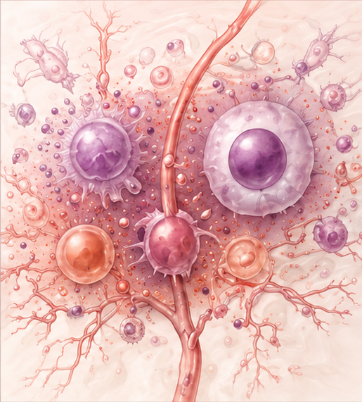 Inflammatory Response Illustration